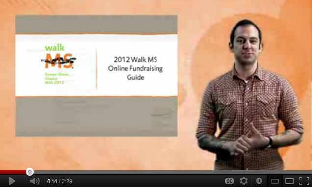 ILD Walk MS 2012 Participant Center Video screenshot